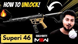 How to unlock Superi 46 in Warzone and #MW3 #modernwarfare3 || by borntoplaygames