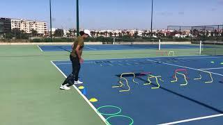 13 Tennis fitness workout 13 work on explosive power, footwork and speed