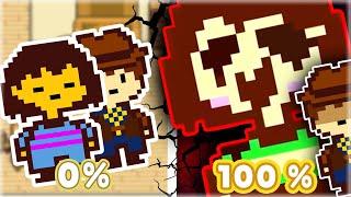 I Played 100% of Undertale Red and Yellow No Mercy