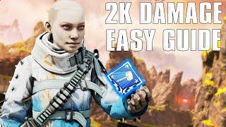 How To Get 2K Damage Badge EASILY | Apex Legends Season 7