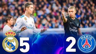 Real madrid vs paris saint Germain 5_2 All Goals HD