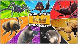 Grounded: Every Bug Free For All Battle!? Which Bug Is the Best?