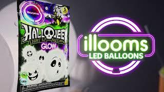 Spooky light up LED balloons from illooms