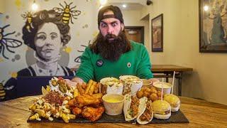 THIS MEXICAN PLATTER CHALLENGE HAS NEVER BEEN CONQUERED! | BeardMeatFood