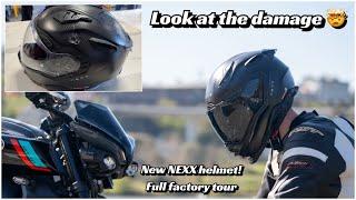 NEXX X.WST3 Zero Pro Carbon Helmet - Behind the scenes, how a carbon fibre motorcycle helmet is made