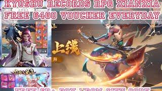 KYUSHU RECORD RPG XIANXIA Gift 6480/Day + SP/SP+ Box From Gift Code + SVIP