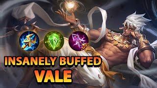 WOW! VALE IS INSANELY STRONG AFTER THE BUFF | Mobile Legends