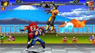 NICK54222 MUGEN: Scorpion and Sub-Zero VS Hanzo Hattori and Kotaro Fuuma