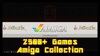 Largest Amiga Gaming Collection - Raspberry Pi 3 Emulation