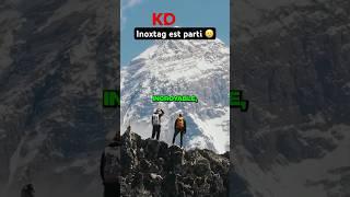 INOXTAG DÉVOILE DES PLANS DE L’EVEREST  #shorts #inoxtag #everest #springonshorts #tiktok