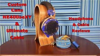 Custom Cans HE400seXY (HiFiMan HE400se Mod) Headphone & Ultimate Cable Reviews