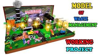 MODEL OF WASTE MANAGEMENT || WORKING EXHIBITION MODEL || PROJECT SOLUTION