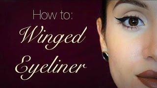 How to: Winged Eyeliner