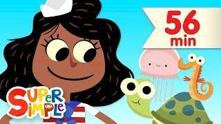 A Sailor Went To Sea | + More Kids Songs | Super Simple Songs