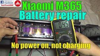 Xiaomi M365 - Battery Repair, No Power ON, Not Charging