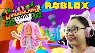 Escape Wonderland Obby Roblox - This Obby is SOOO Colourful!!!