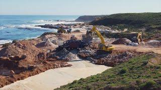 Destructive Beach Mining on South Africa's West Coast