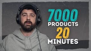 Scraping 7000 Products in 20 Minutes