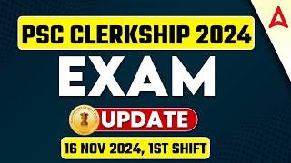 PSC Clerkship 1st Shift Today | PSC Clerkship Question Answer | WBPSC Clerkship Question Paper