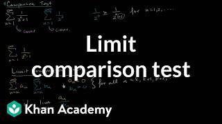 Limit comparison test | Series | AP Calculus BC | Khan Academy