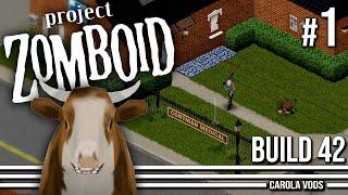 Probamos la nueva Build 42 de PROJECT ZOMBOID  Gameplay Español | CAROLA