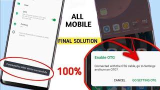 How to fix otg problem in Infinix mobile new