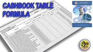 CASHBOOK TABLE COMPUTATION FORMULA | BARANGAY ACCOUNTING