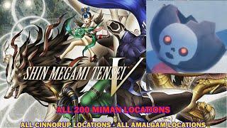 Shin Megami Tensei 5 walkthrough - All 200 miman locations - All 4 cinnorup locations