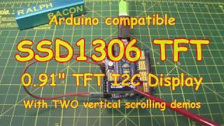 #101 Fun  SSD1306 OLED Screen for your Arduino project - I2C or SPI