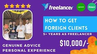 Top 10 tips for freelancing | How to get the projects? | Live Demo