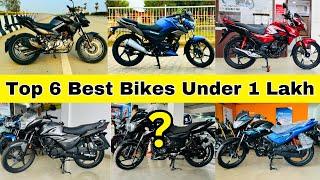 2024 Top 6 Best Bike Under 1 LakhOn Road Price in IndiaHonest Opinion | Best 125cc Bike For You??