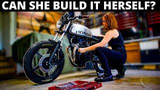  SHE WANT'S A CAFE RACER ON A BUDGET!!!