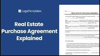 How to write a Real Estate Purchase Agreement in 2023
