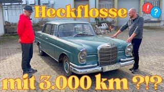 Mercedes Heckflosse  3.000 km nach 60 Jahren(LEIDER VERKAUFT)