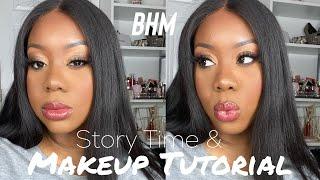 BHM Makeup Tutorial | Story Time Meeting Jackie Aina & Pharrell | Allurebyash