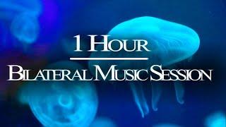 1 HR Bilateral Music Therapy - Relieve Stress, Anxiety, PTSD, Nervousness - EMDR, Brainspotting