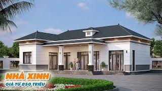 Ngôi nhà vườn mái nhật có công năng tiện nghi và giá hợp lý từ 850 triệu | MN03509