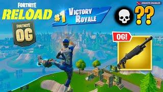 Fortnite Reload | High Kill Solo vs Squads OG Gameplay (Keyboard & Mouse)