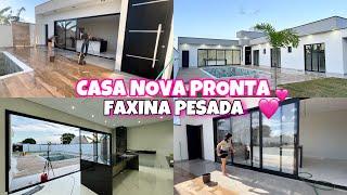 FAXINA PESADA | CASA NOVA PRONTA  FICOU LINDA 