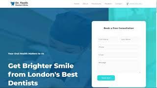 Website template Demo - Medical clinic