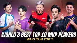 WORLD'S BEST TOP 10 MVP PLAYERS IN ESPORTS ? | WHO IS IN TOP ? |