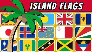 Island FLAG Quiz  (Challenging!!) | Guess the Flag | GEOQUIZ