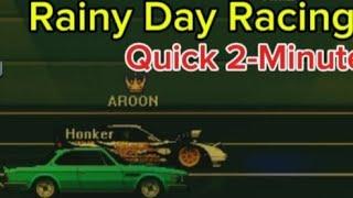 Pixel Car Racer: Rainy Day Racing in Japan ️ | Quick 2-Minute Run | AJB Gaming Zone