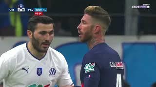 Sergio Ramos Goal - Marseille vs PSG 1-1