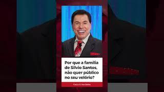 Silvio Santos, não queria ninguém no seu velório #silviosantos #sbt #programasbt #apresentador