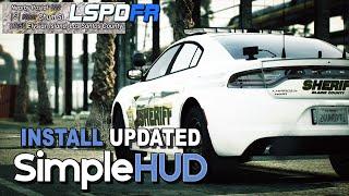 Installing the UPDATED SimpleHUD | LSPDFR MUST HAVE MOD | 2024 |