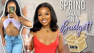 SPRING BADDIE ON A BUDGET! HUGE SPRING SHEIN TRY-ON HAUL! (+ COUPON CODE)