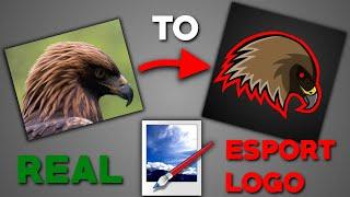 [Tutorial] Eagle Esport Logo From Eagle Image in PAINT.NET