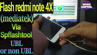 Redmi note 4 (MTK) flash sp tool || flash redmi note 4/note 4x nikel (mediatek)