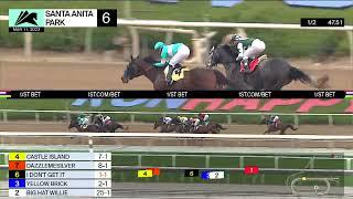 I Don't Get It wins Race 6 on Saturday, March 11 at Santa Anita Park.